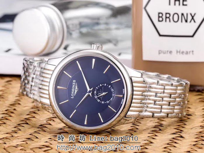 LONGINES浪琴 經典大三針 全自動機械 精品男士腕表 WSS1704